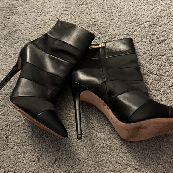 Rachel Zoe black leather boots - Picture 8 of 10